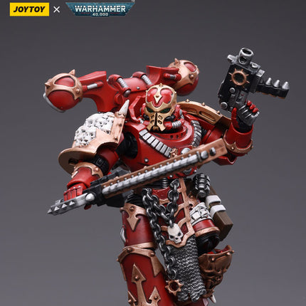 Chaos Space Marines Crimson Slaughter Brother Maganar Warhammer 40k Action Figure 1/18 12 cm