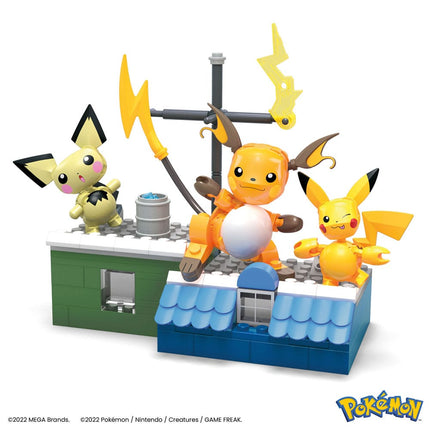 Pikachu Evolution Set Pokémon MEGA Construx Construction Set