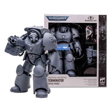 Ultramarine Terminator Artist Proof Warhammer 40k Megafigs Action Figure 30 cm