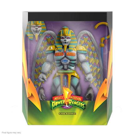 King Sphinx Mighty Morphin Power Rangers Ultimates Action Figure 20 cm