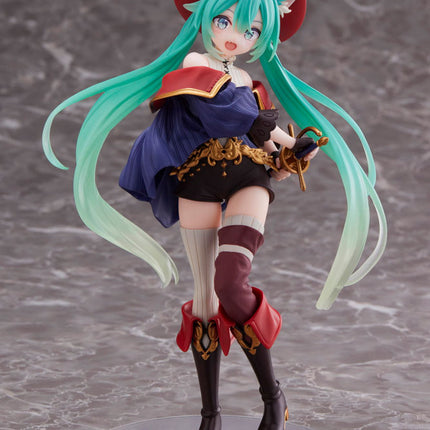 Puss in Boots Hatsune Miku PVC Statue Wonderland Figure 18 cm