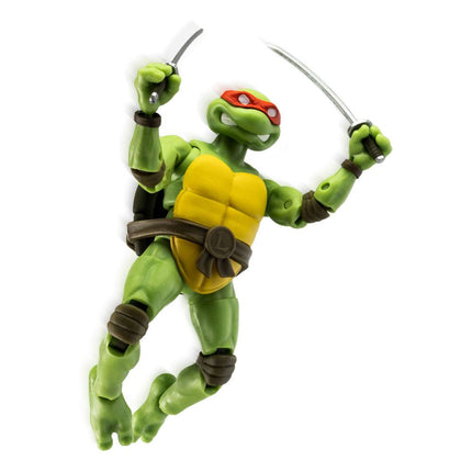 Leonardo Exclusive Teenage Mutant Ninja Turtles BST TMNT AXN x IDW Action Figure & Comic Book 13 cm